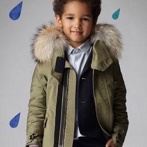 Boys Burberry Coat Size 4